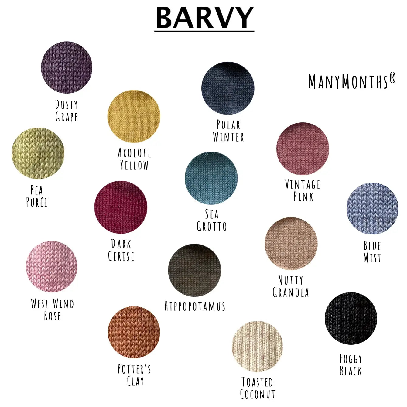 detske merino manymonths barvy