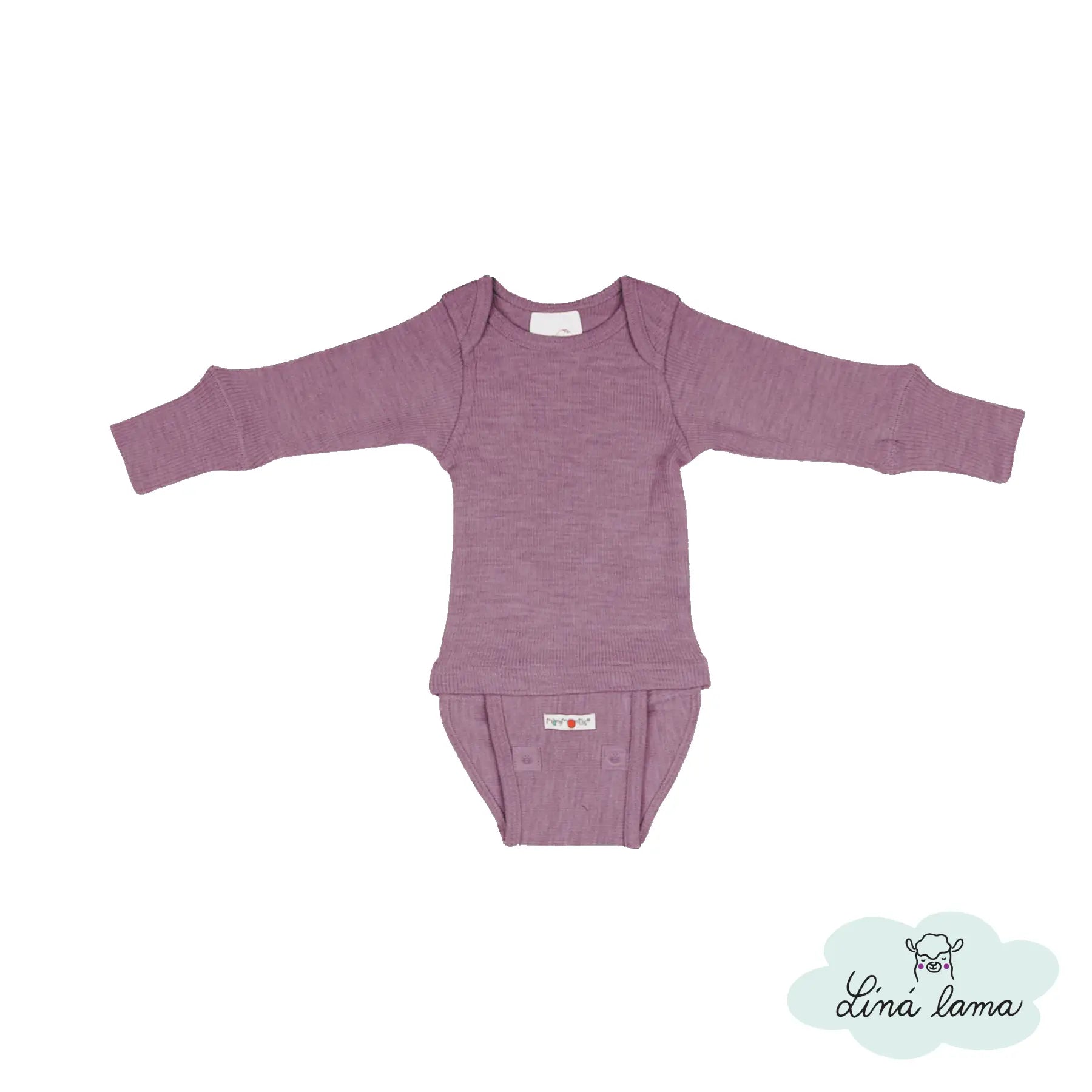 body tricko merino ruzove manymonths rostouci merino