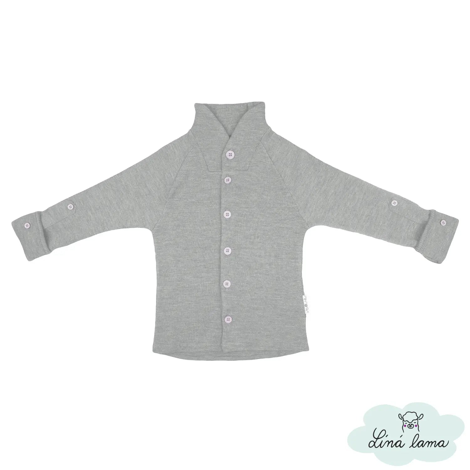 Rostoucí merino cardigan s límcem