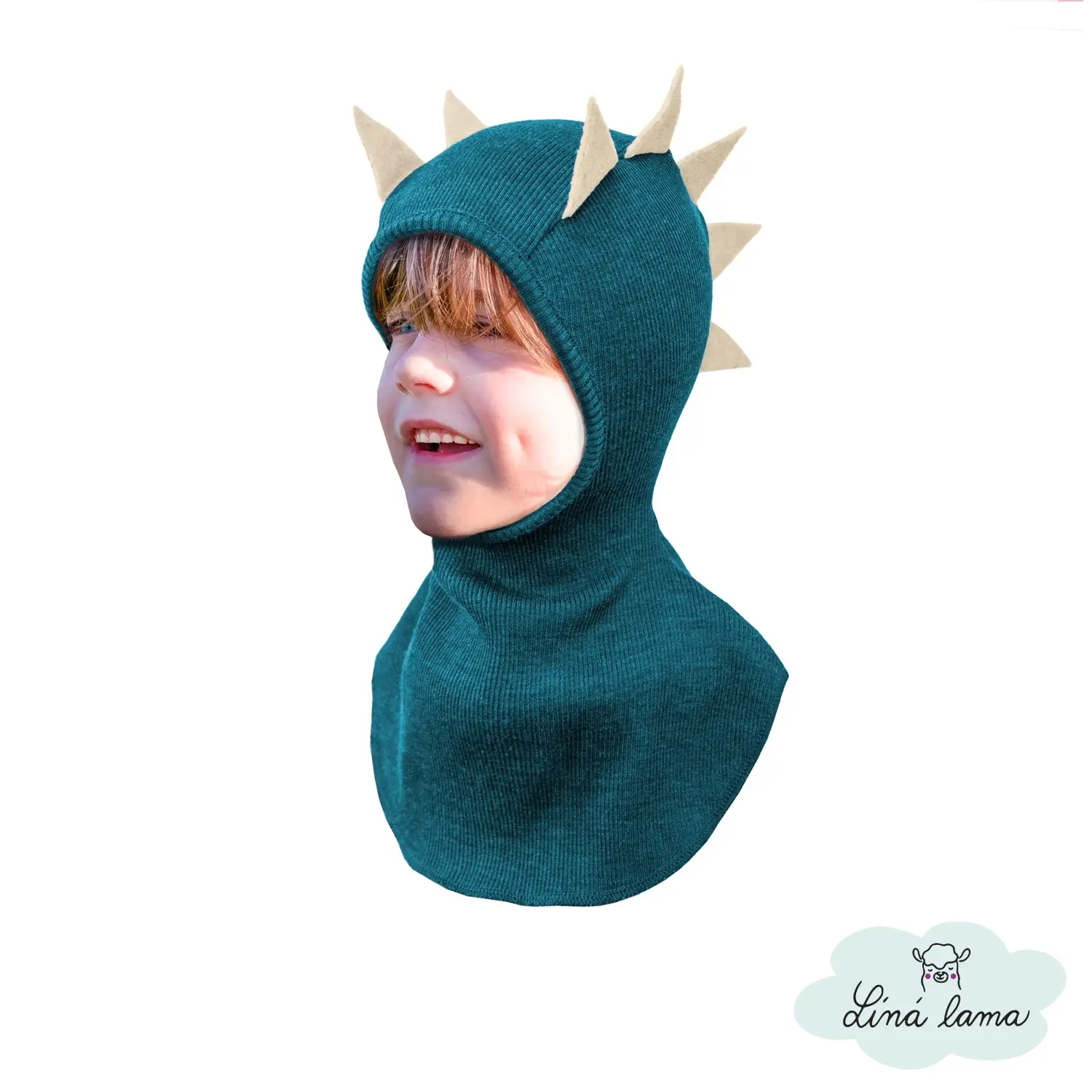 detska modra dino kukla merino manymonths