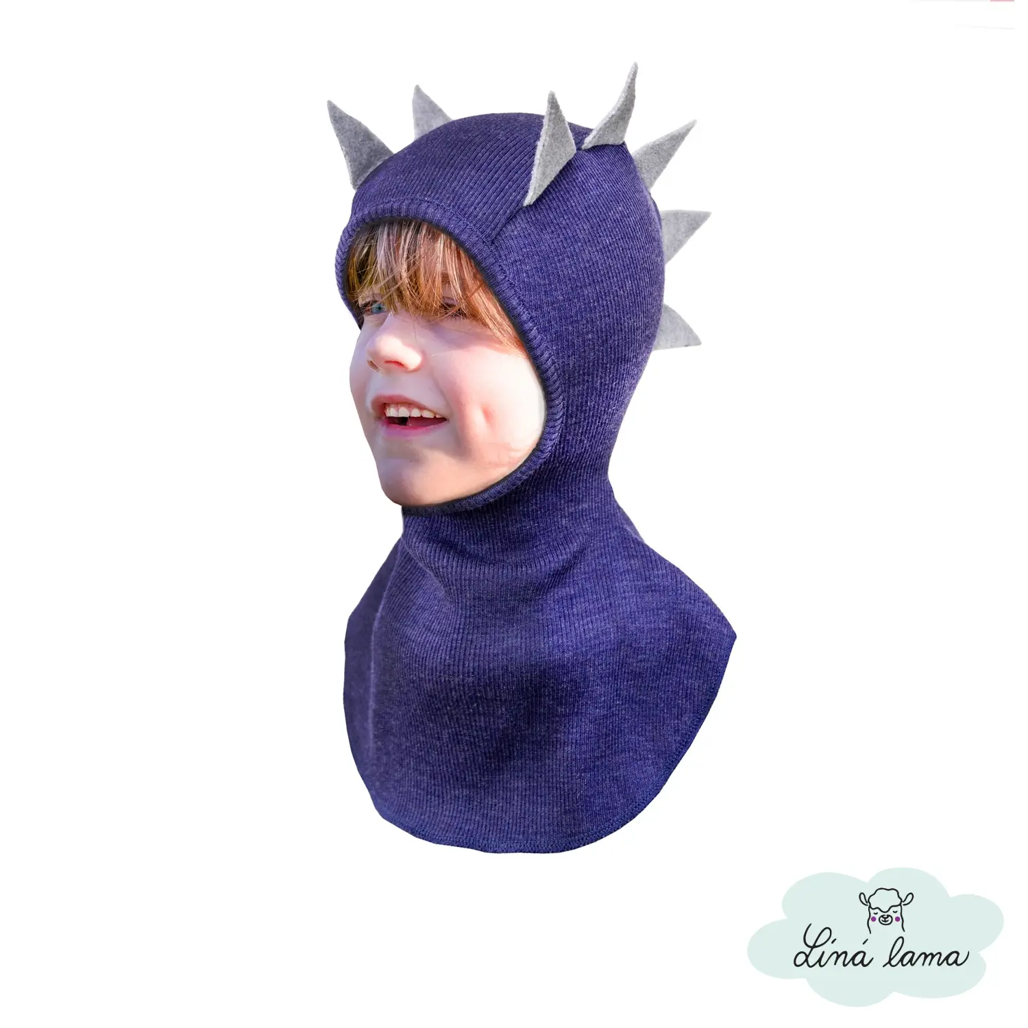 detska modra dino kukla merino manymonths