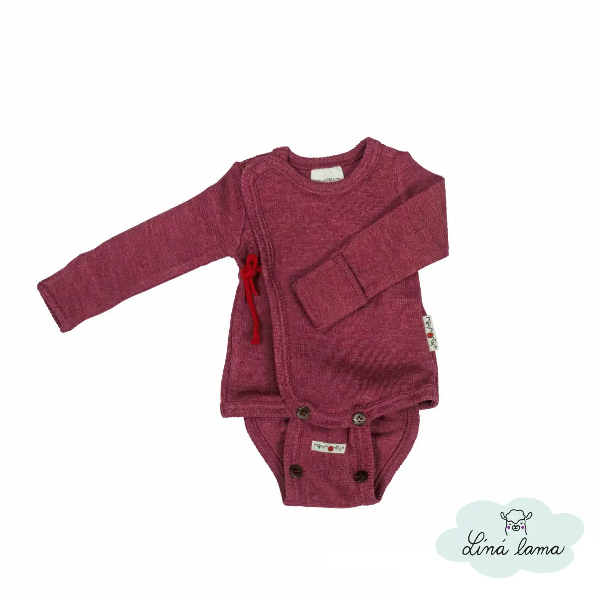 manymonths body merino ruzove